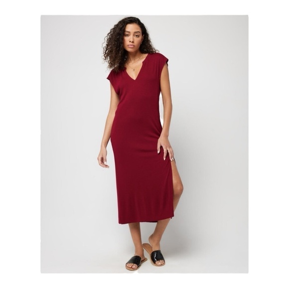 L*Space Robyn Shift Dress in Cabernet NWT - Picture 4 of 4